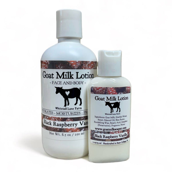 Black Raspberry Goat Milk Lotion 8.5 oz