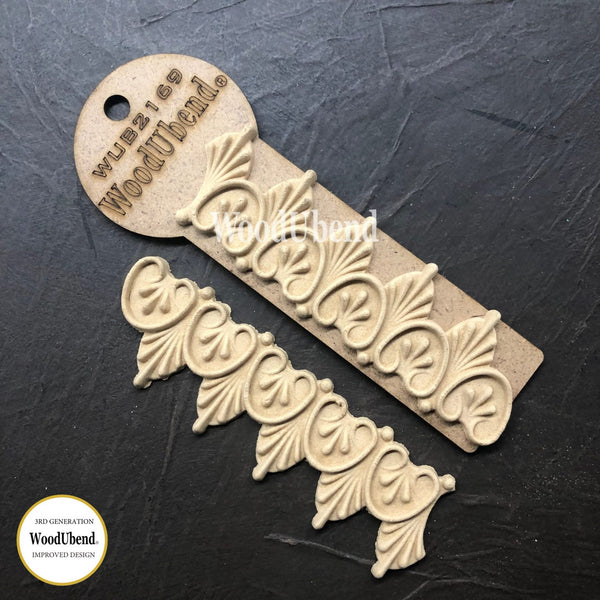 Pack of Two Baroque WUB2169 13.5x4cms