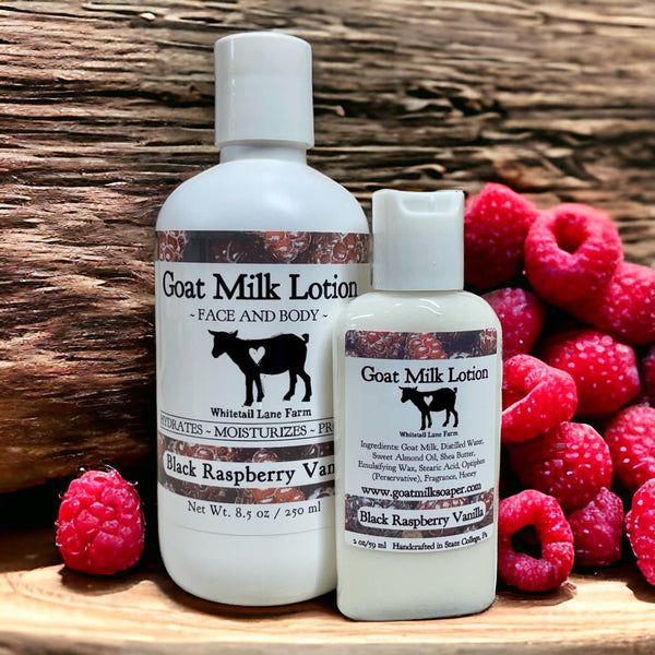 Black Raspberry Goat Milk Lotion 8.5 oz