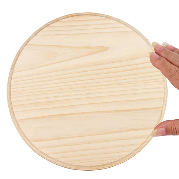 15" x 3/4" Thick Unfinished Wood Blank Round Circle Plaque