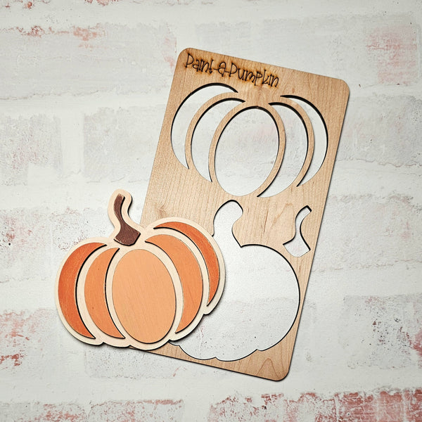 Paint a Pumpkin Pop-out Kit  by ChicaTiza