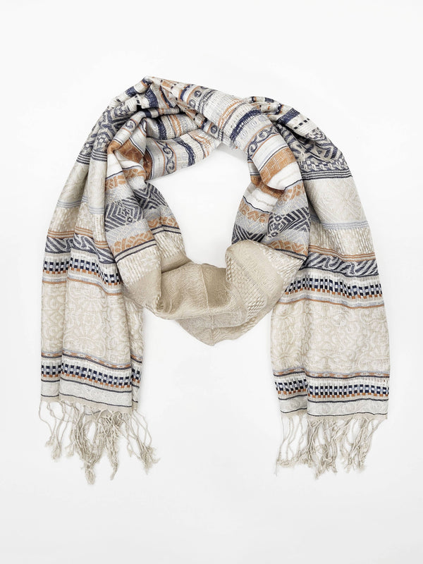 Cora Scarf Shawl Garnet/Multi