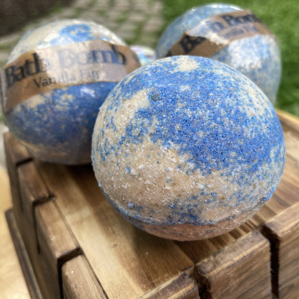 Vanilla Fig - Goat Milk Bath Bomb