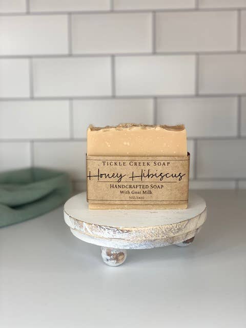 Honey Hibiscus - Goat Milk Soap