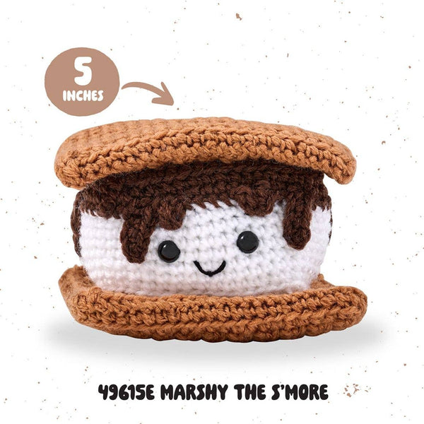 Plaid Crafts - Bucilla Amigurumi Crochet Kit - Marshy the S'More