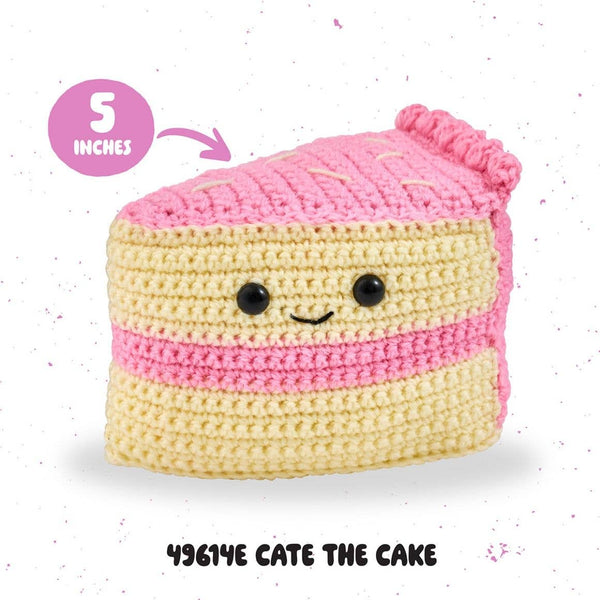 Plaid Crafts - Bucilla Amigurumi Crochet Kit - Cate the Cake