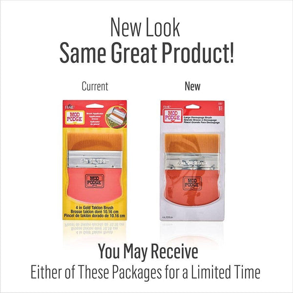 Plaid Crafts - Mod Podge Large Decoupage Brush 4"