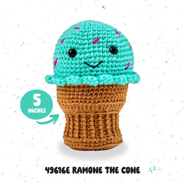 Plaid Crafts - Bucilla Amigurumi Crochet Kit - Ramone the Cone