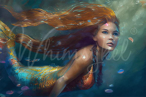 Arista: Mystical Mermaid Decoupage Tissue Paper 29x21 | Whimsykel