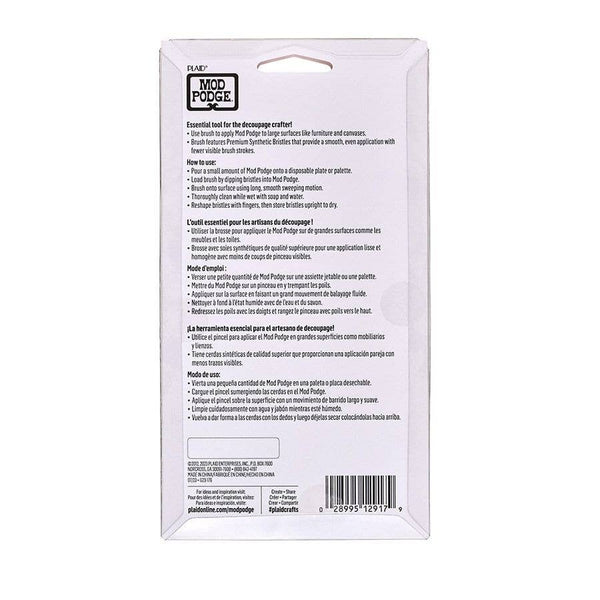 Plaid Crafts - Mod Podge Large Decoupage Brush 4"