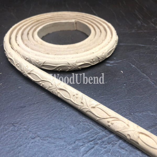 Pack of Two Holly and Berry Christmas Trims