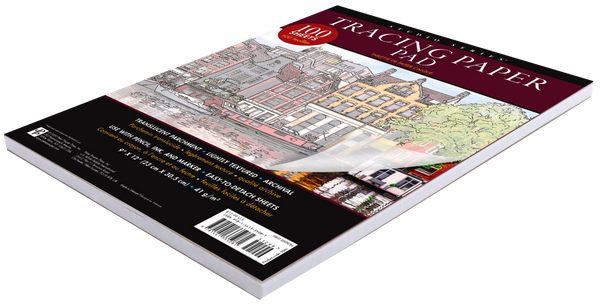 Studio Series Tracing Paper Pad (100 high-quality sheets) by Peter Pauper Press -