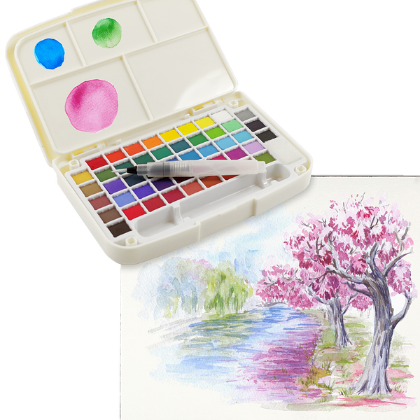 Peter Pauper Press - Studio Series Watercolor Field Kit