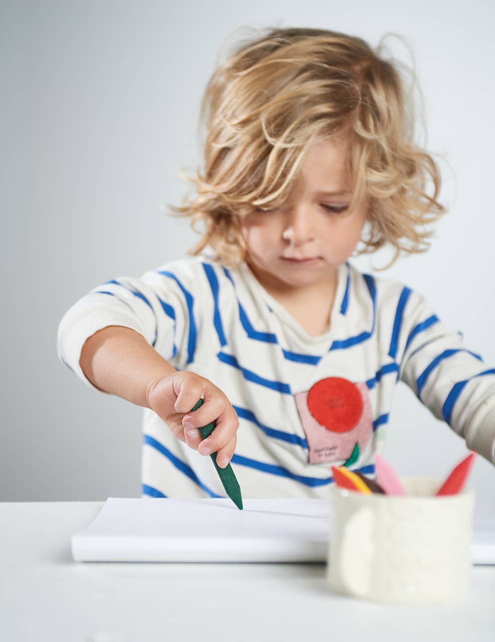 Triangular Beeswax Crayons – Natural & Easy to Grip