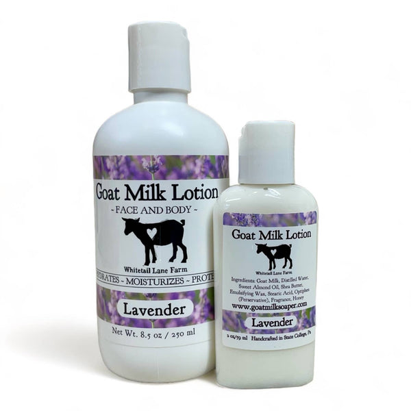 Lavender - Goat Milk Lotion Lavender: 8.5oz