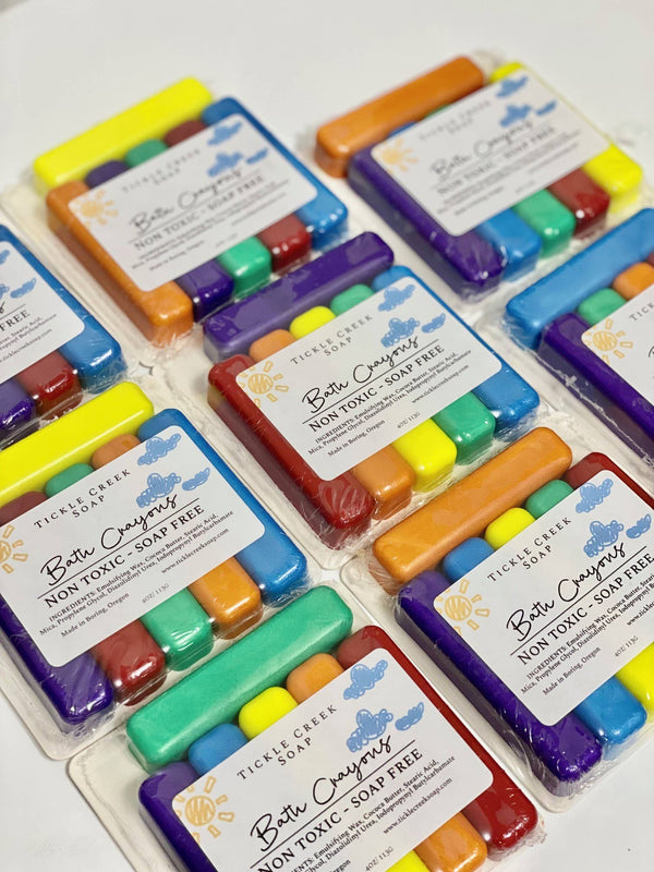 Bath Crayons Soap Free