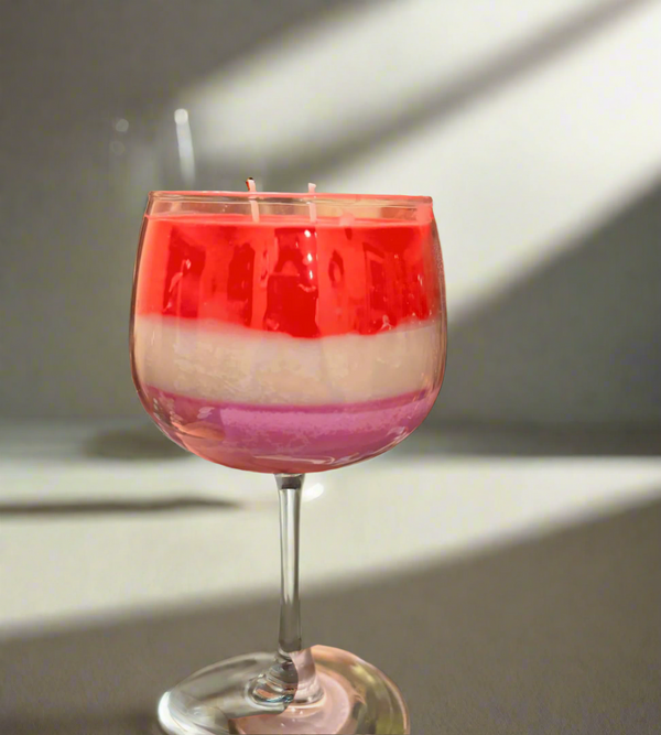 Rose Candle by Ember and Elm