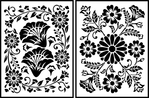 Folklorico Flora | JRV Stencils