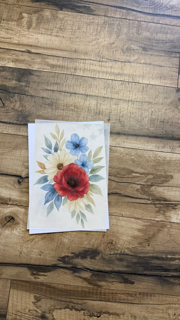 A4 Poppy and Daisy Bloom By Casa Araceli