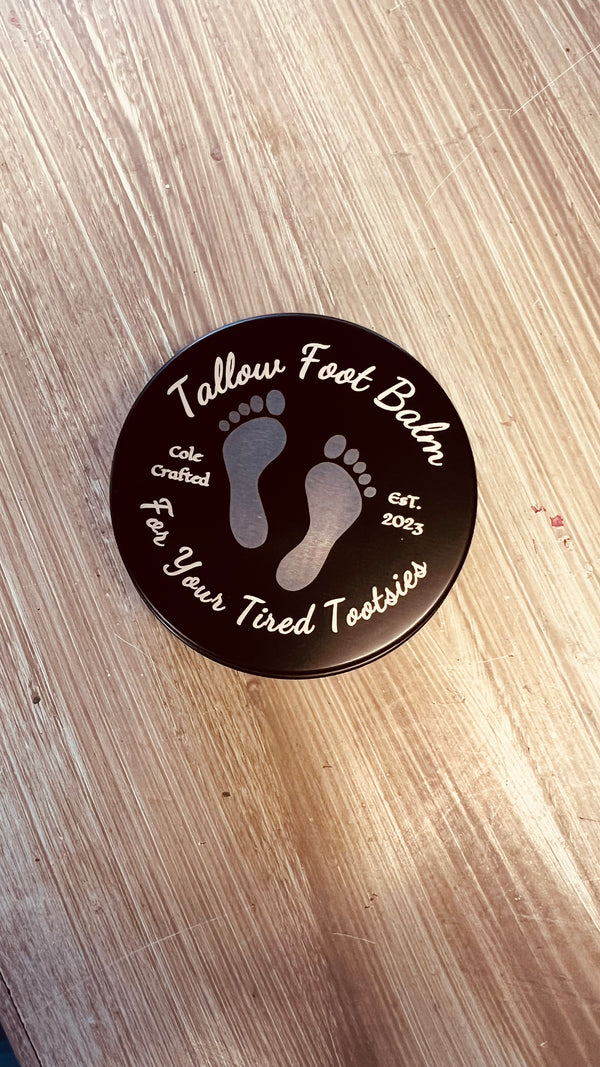 Tallow Foot Balm - ColeCrafted PNW