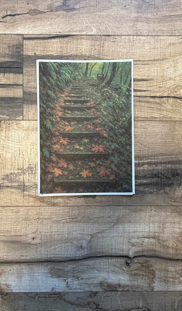 Stepping Away Decoupage Paper | Casa Araceli by ChicaTiza |The Stilwell House