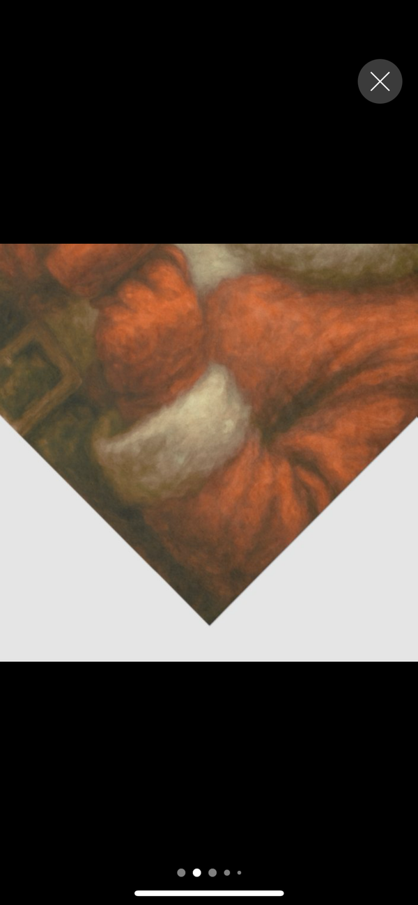 Father Christmas Decoupage Paper by Casa Araceli (21×29 in)