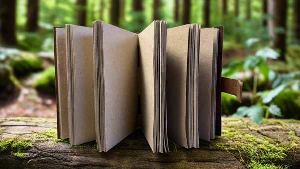 Handcrafted Leather Art Journal – 5x7, 200gsm Craft Paper