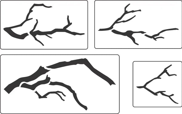 Flutter & Feather | JRV Stencil Designed by Debi from Debi's Design Diary