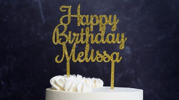 Personalized Cake Topper