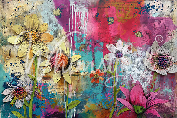 May Flowers - Decoupage Paper - Whimsyel