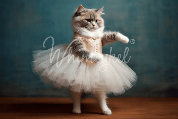 Whiskerina 21 x 29 in | Whimsykel