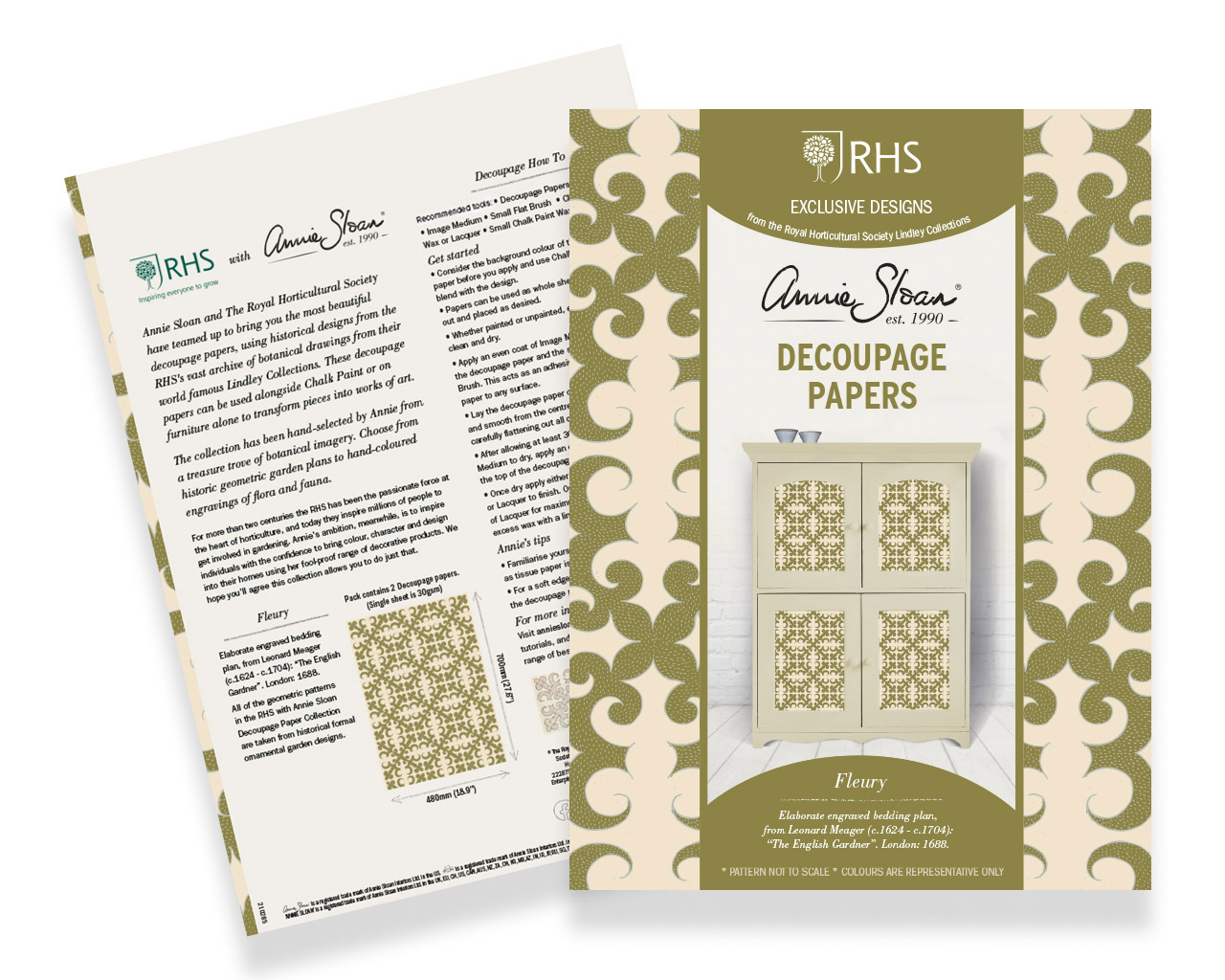 English Garden - Annie Sloan Decoupage Paper