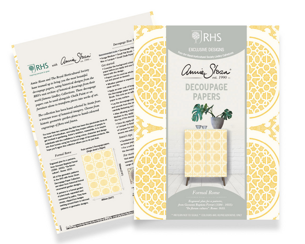 Formal Rome - Annie Sloan Decoupage Paper
