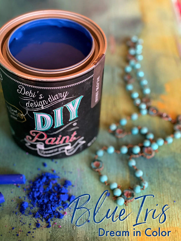 Blue Iris by Debi’s Design Diary DIY Paint