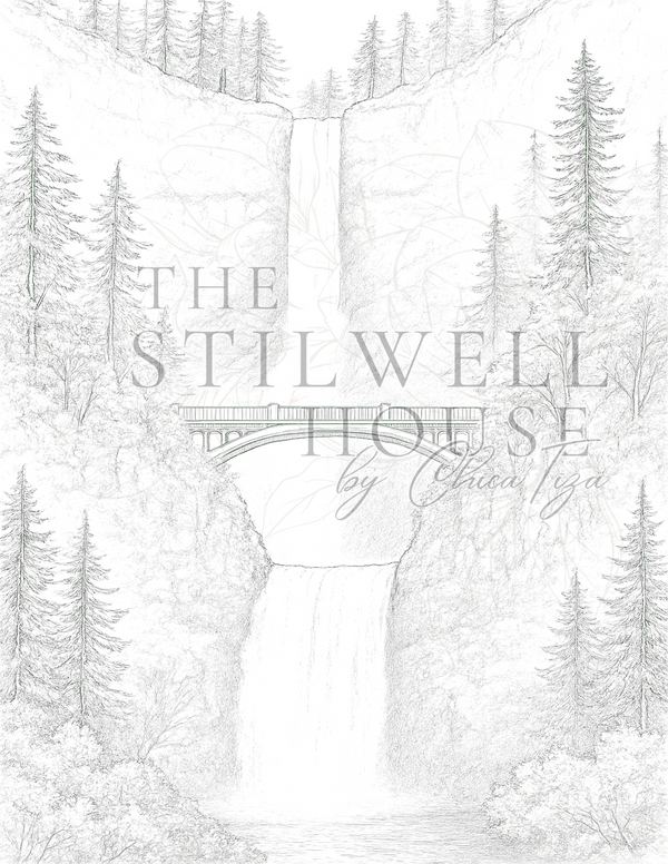 Oregon Winds Collection – Watercolor Coloring Pages | Stilwell Scenes by Casa Araceli