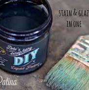 Dark and Decrepit Liquid Patina by Debi's Design Diary DIY Paint