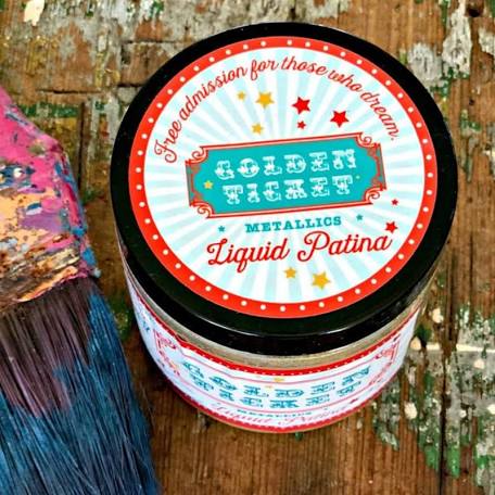 DIY Gold Liquid Patina AKA Golden Ticket