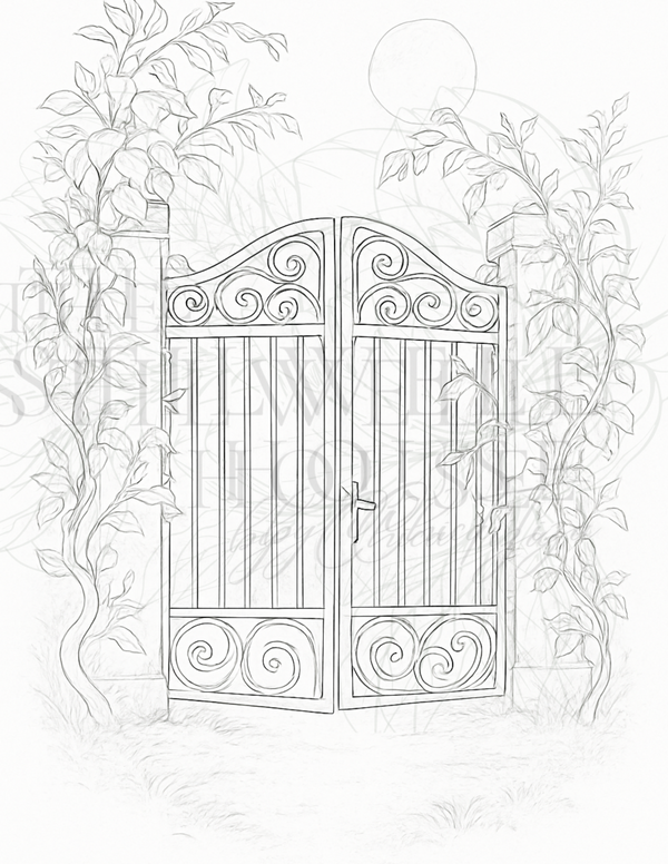 Midnight  Garden Collection - Stilwell Scenes