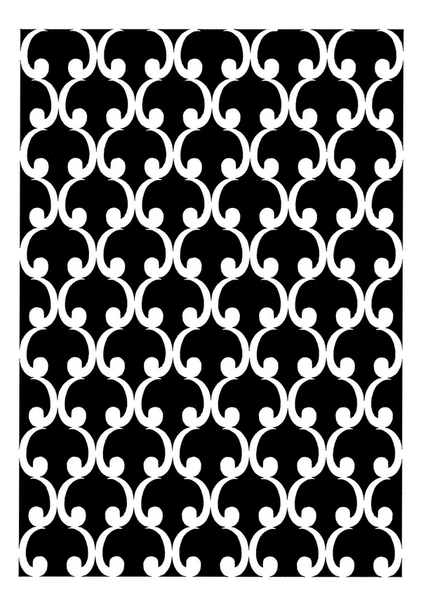 Posh Chalk Stencil Turkish Delight 21x30cm