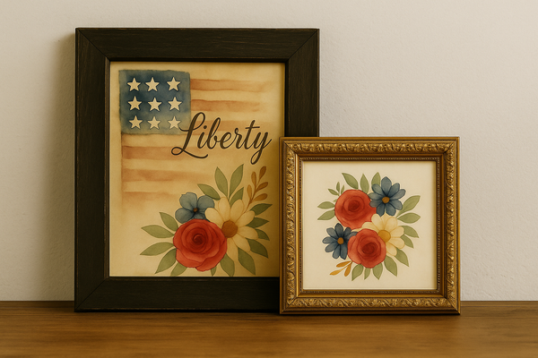 Liberty Garden Set
A Patriotic Watercolor Decoupage Collection by Casa Araceli