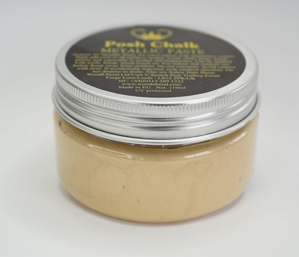 Posh Chalk Metallic Paste – Shiny Gold 110 ml – product or project image 3