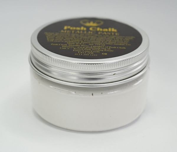 Posh Chalk Metallic Paste – White Titanium 110 ml – product or project image 2