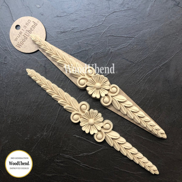 Pack of Two Pediments WUB1350 28x4.5cms