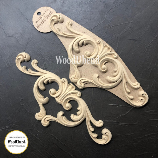 Pack of two Decorative Plume WUB1418