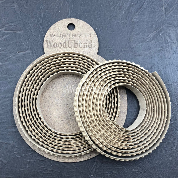 Pack of Two Small Zip Trims TR711