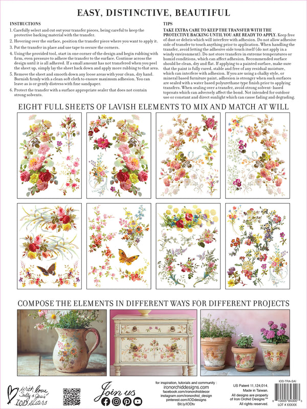 SAINT GERMAIN IOD TRANSFER 12X16 PAD™