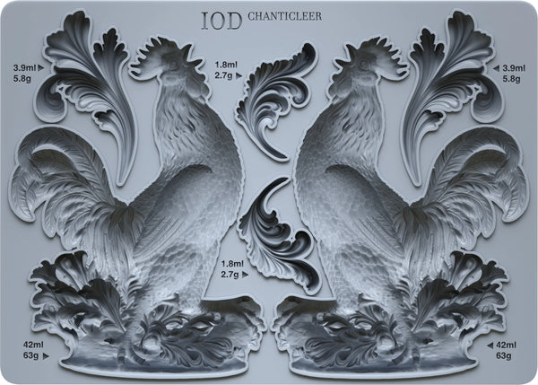 CHANTICLEER 5X7 IOD MOULD™