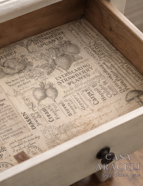 Seed Catalog Ephemera - Decoupage Paper | Casa Araceli by ChicaTiza