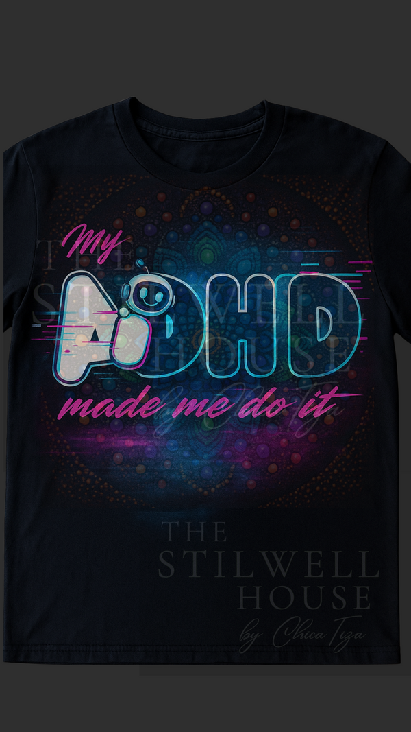 The AiDHD™ Core Tee -Artificial Intelligence + Definitely Half-Done™