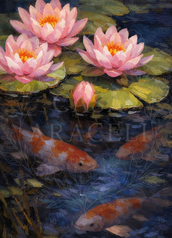 A little Koi - Decoupage Paper | Casa Araceli by ChicaTiza (Copy)
